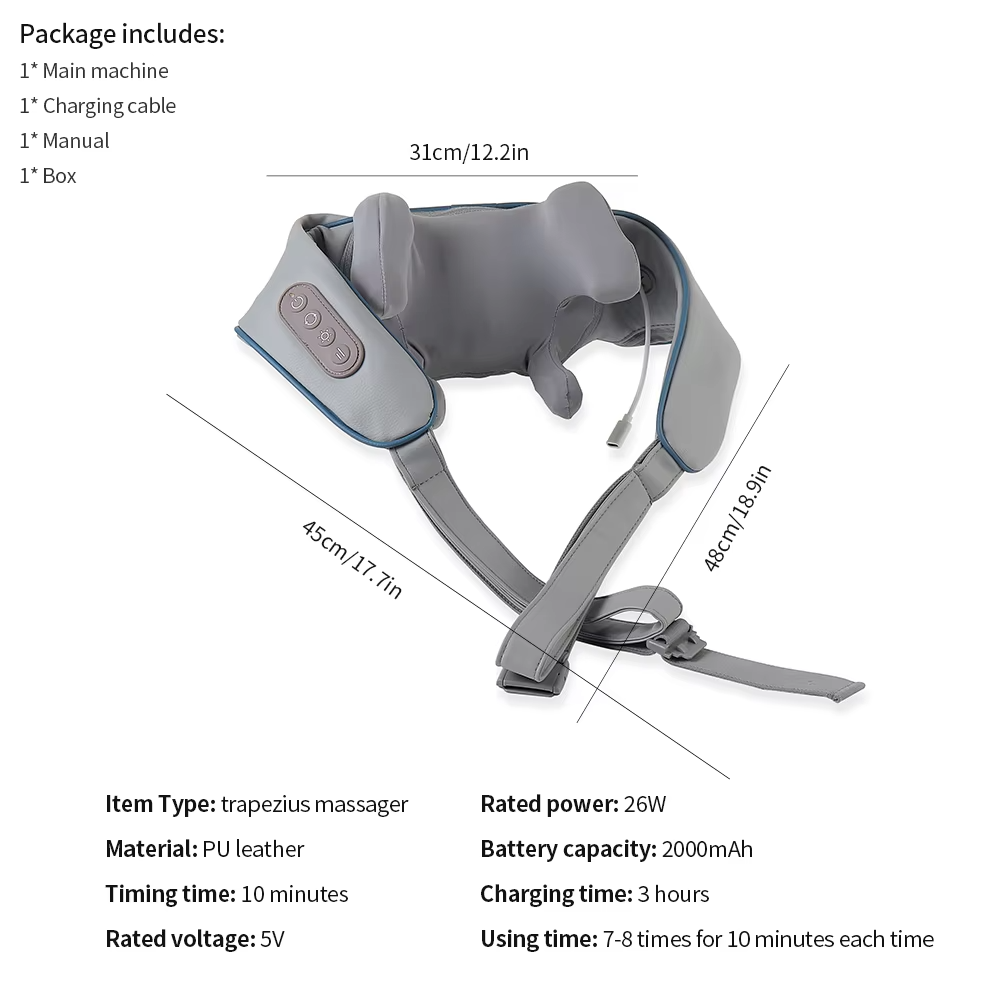 ScandenShop™ Neck and shoulder massager