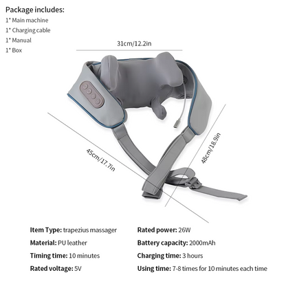 ScandenShop™ Neck and shoulder massager