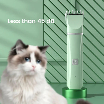 ScandenShop™ 4-in-1 Electric Pet Grooming Kit